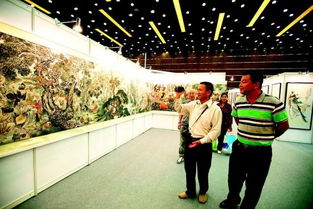 指墨华章映大同——《大同世界》长卷惊艳亮相大同商贸盛典